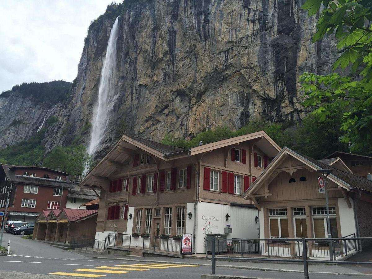 Chalet Rosa B&B Lauterbrunnen Bagian luar foto