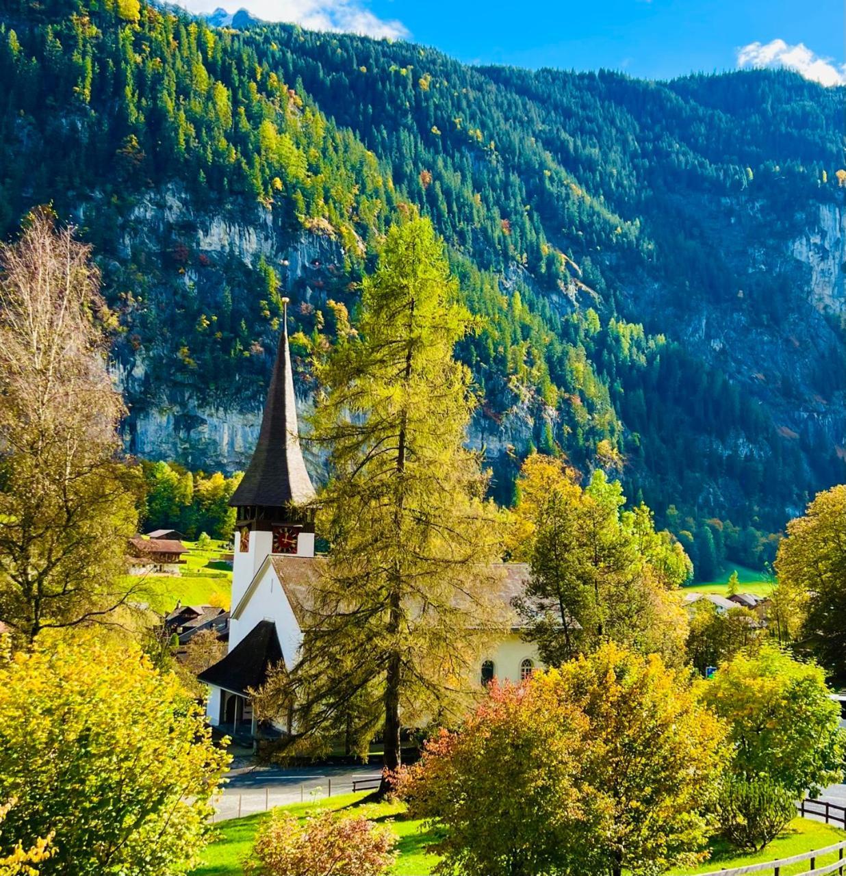 Chalet Rosa B&B Lauterbrunnen Bagian luar foto