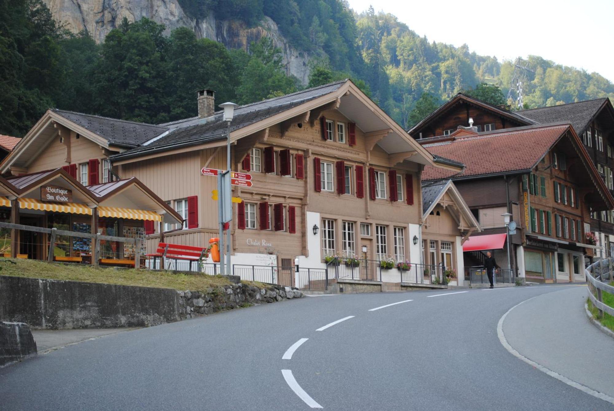 Chalet Rosa B&B Lauterbrunnen Bagian luar foto
